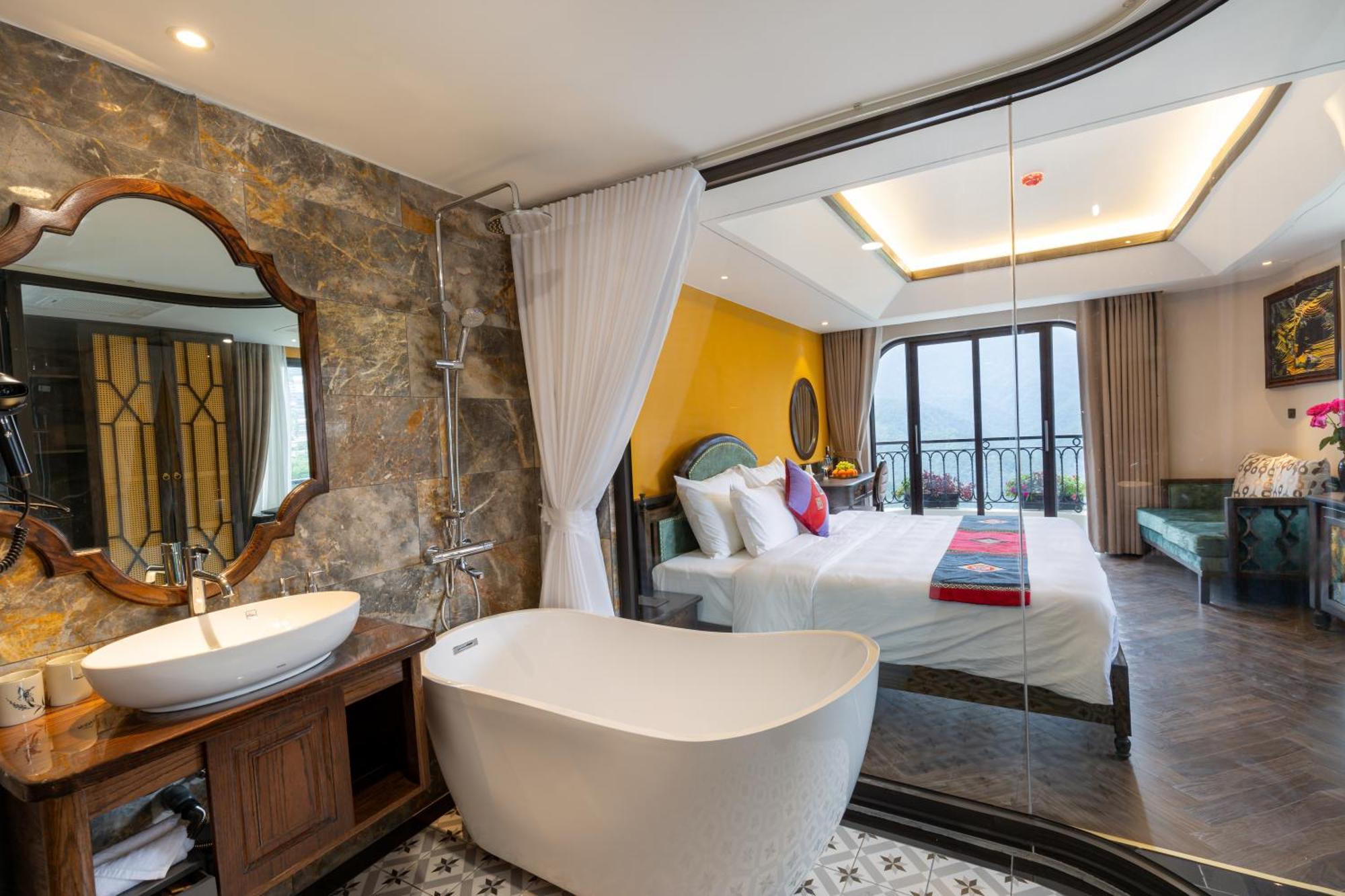Fansipan View Hotel Sapa Eksteriør billede